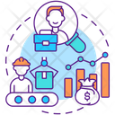 Managing company resources Icon