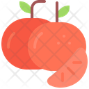 Mandarin Fruit Fresh Icon