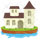 Residential Building House Mansion Icon