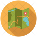 Map Location Travelling Location Icon