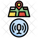 Map Maps And Flags Speakers Icon