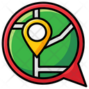 Map Chat  Icon
