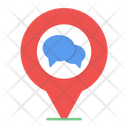 Map Chat  Icon