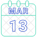 March 13 Icon