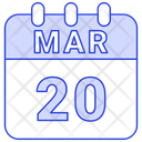 March 20 Icon