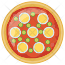 Pepperoni Pizza Crust Icon