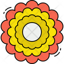 Marigold Flower Icon