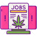 Marijuana Jobs Marijuana Job Icon