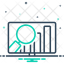 Market Analytics Review Financial Icon