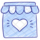 Heart Love Shop Icon
