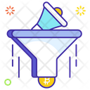 Funnel Analysis Marketing Funnel Data Funnel Icon