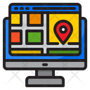 Marketing Location Map Location Icon
