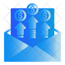 Mail Money Digital Marketing Icon