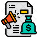 Megaphone Marketing Strategy Icon