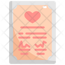 Marriage Certificate  Icon