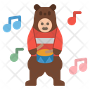Mascot Bear Puppet Icon