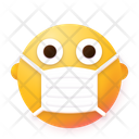 Mask Emoji Smile Icon