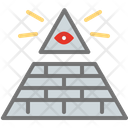 Masonry Pyramid Sauron Icon