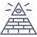 Masonry Pyramid Sauron Icon