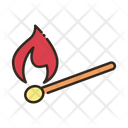 Match Matchbox Stick Burn Stick Icon