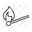 Match Matchbox Stick Burn Stick Icon