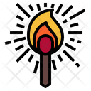 Match Danger Flammable Icon