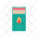 Match Box Flame Fire Icon