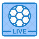 Match On Screen Football Match Streaming Online Match Icon