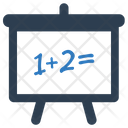 Blackboard Calculation Math Icon