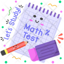 Math Test  Icon