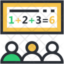 Maths Class Calculation Icon