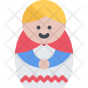 Matrioshka Country Culture Icon