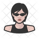 Matrix Trinity Avatar User Icon
