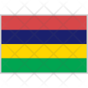 Mauritius Flag Country Icon