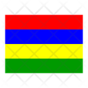 Mauritius Flag Flags Icon