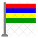 Flag Country Mauritius Icon