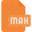 Max 3 D File Icon
