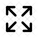 Maximize Expand Arrow Icon