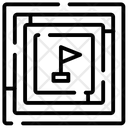 Maze Labyrinth Icon