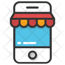 Mcommerce Mobile Shopping Icon