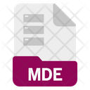 Mde file Icon