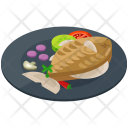 Fish Meal Food Icon