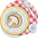 Meal Mushroom Restaurant Icon