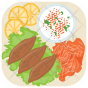 Sweet Potato Salad Icon