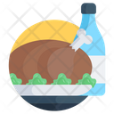 Chicken Turkey Meal Food Icon
