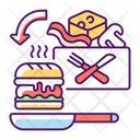 Meal Kit Delivery Icon