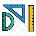 Rulers Tool Design Icon
