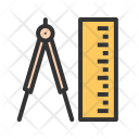 Measurement Tools Ruler Icon