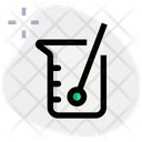 Measuring Cup On Testing Icon