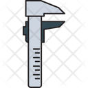 Measuring Ruler Measuring Tool Radius Measurement Icon